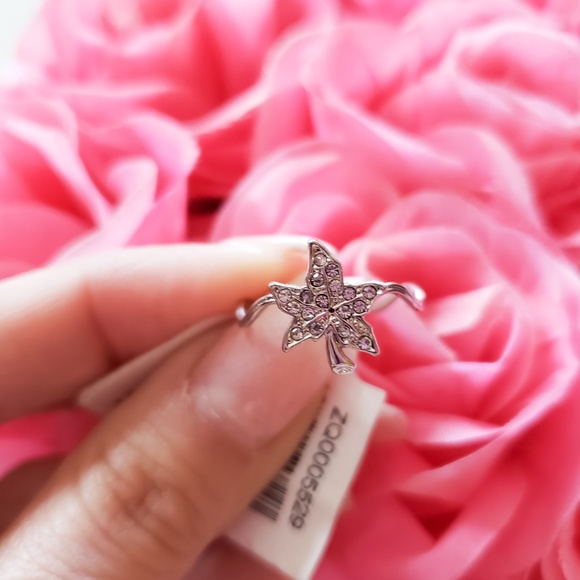 Fashion jewelry 18K Gold Plated leaf ring - Picture 3 of 3